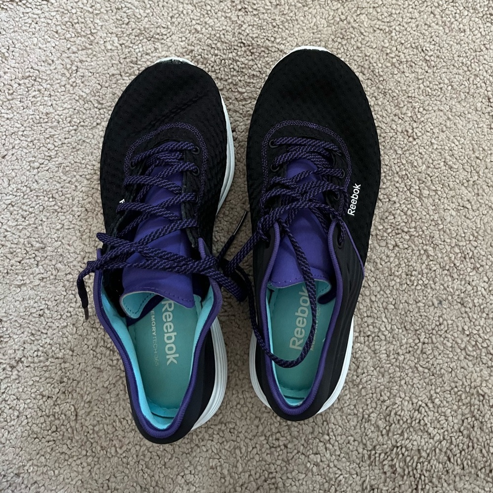 Reebok black sneakers